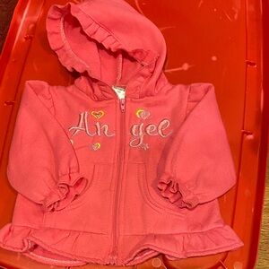 Angel Pink Kids Hoodie